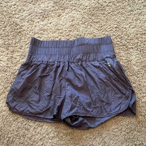 Purple Free People Movement The Way Home Shorts size large never worn